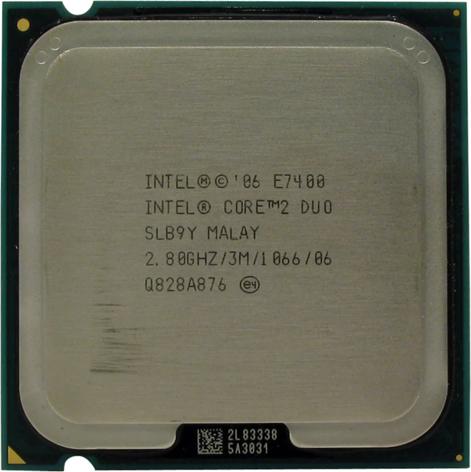 Процессор Intel Core 2 Duo E7400 LGA775 Процессор Intel Core 2 Duo E7400 LGA775