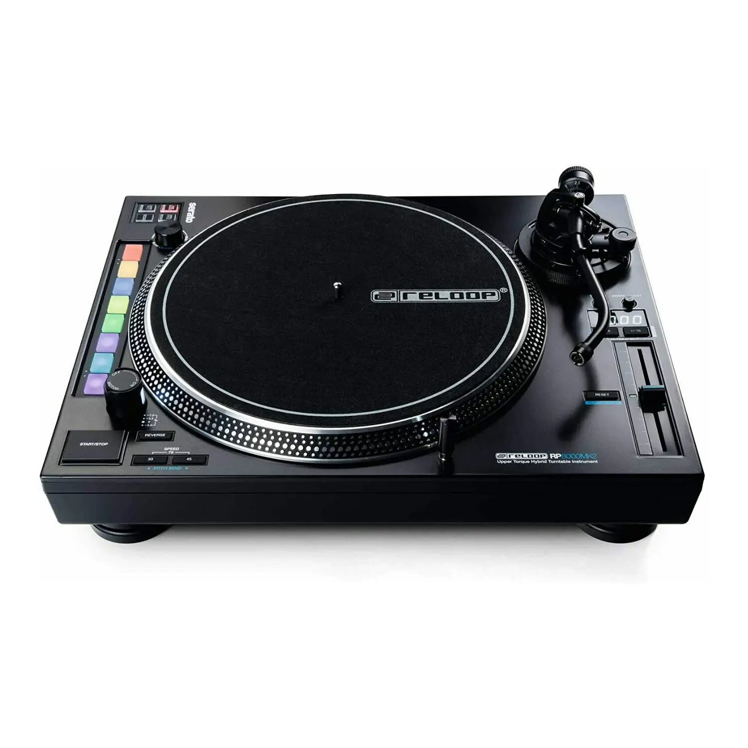 

(NEW NEW DISCOUNT) Reloop RP-8000 MK2 Upper Torque Hybrid Turntable Instrument - Black