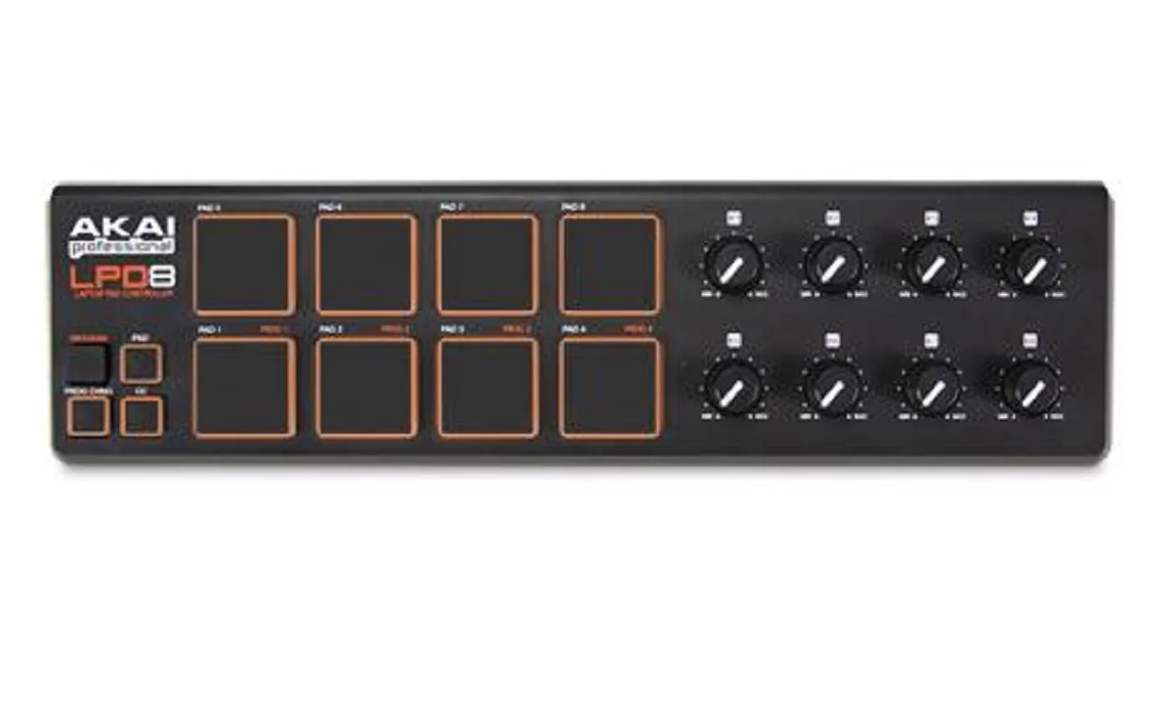 

Akai LPD8 USB MIDI Pad Controller