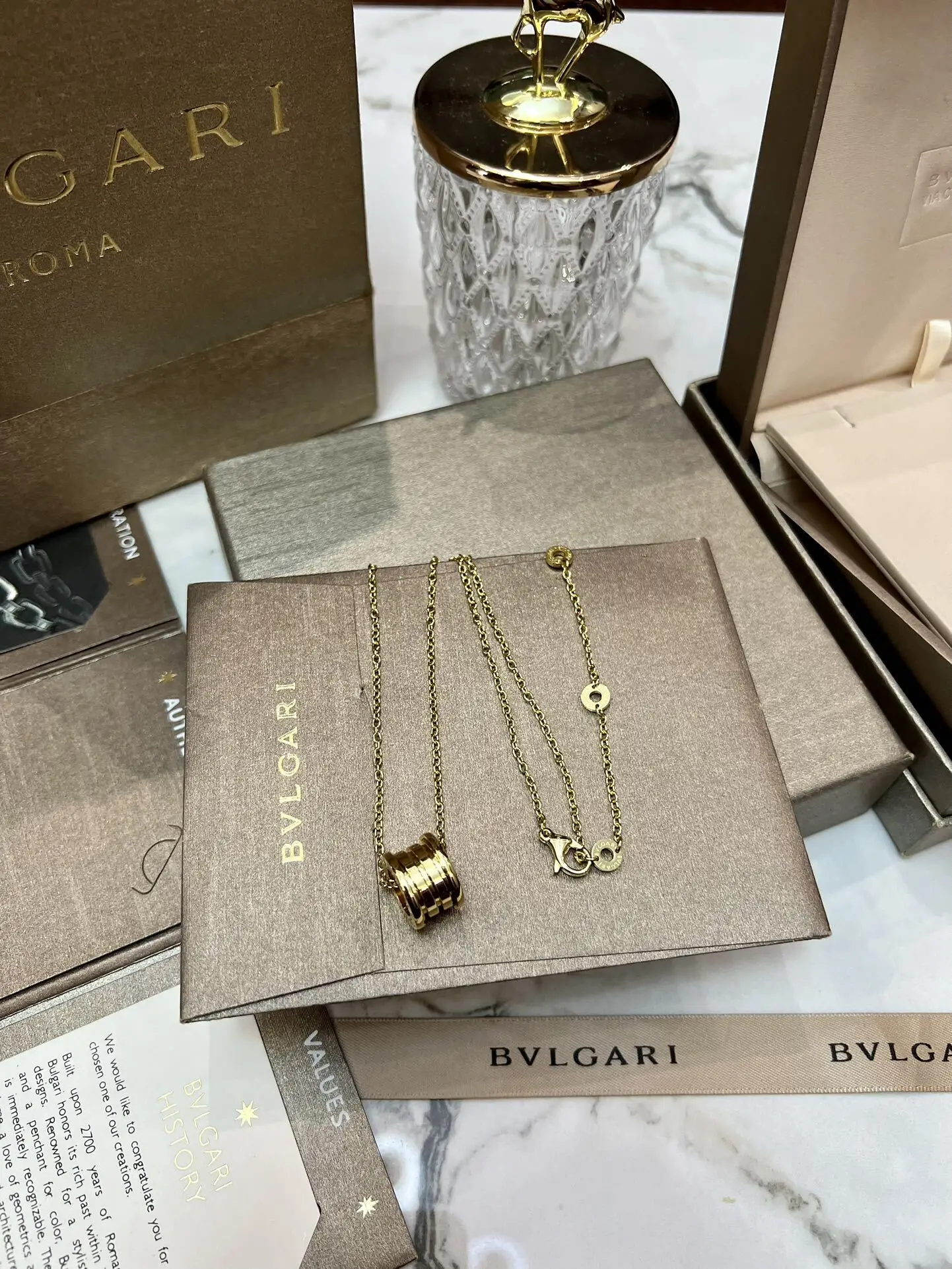 точная копия 1:1 Женское Ожерелье Bvlgari