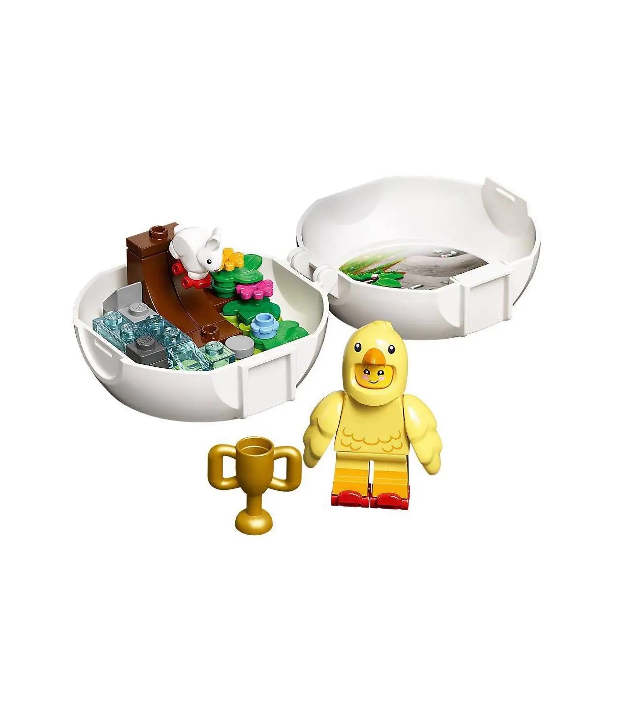 

Конструктор LEGO сезонный 853958 фигуристки курицы 36 шт.