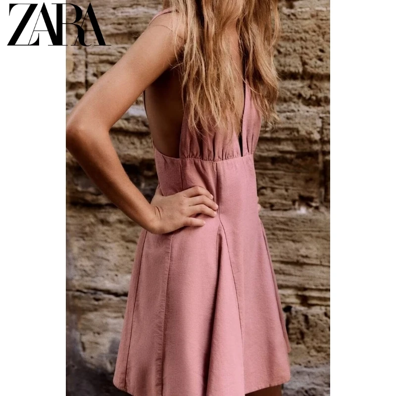 Платье Zara Женское платье в стиле бохо