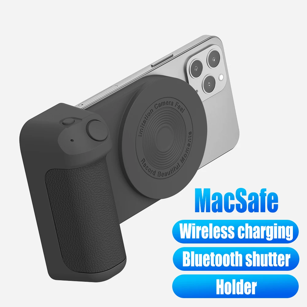 

Macsafe Cradle Magnetic Holder Stabilizer Cellphone Wireless Chargers Phone Photography Support Stand Grip For iPhone 12 13 14