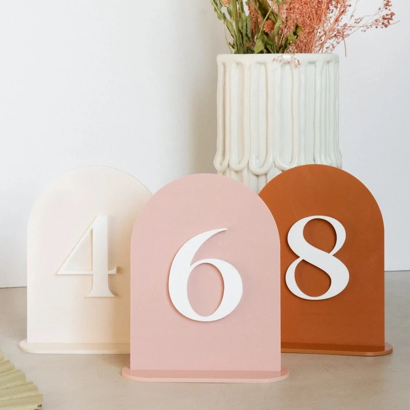 Arch Table Numbers,Acrylic Table Numbers,Wedding Table Numbers,Modern Table Numbers,Boho Table Numbers,Centerpiece Table Decor