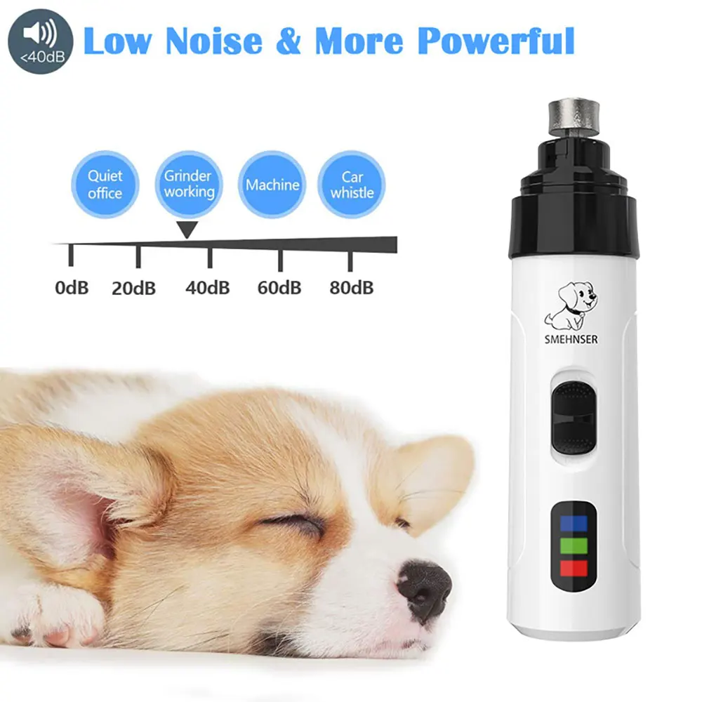 

Pet Dog Electric Nail Clipper Short Nails Care Tool Large Medium And Small Dogs Grinder Grooming Accessories Cat Claw Sharpening