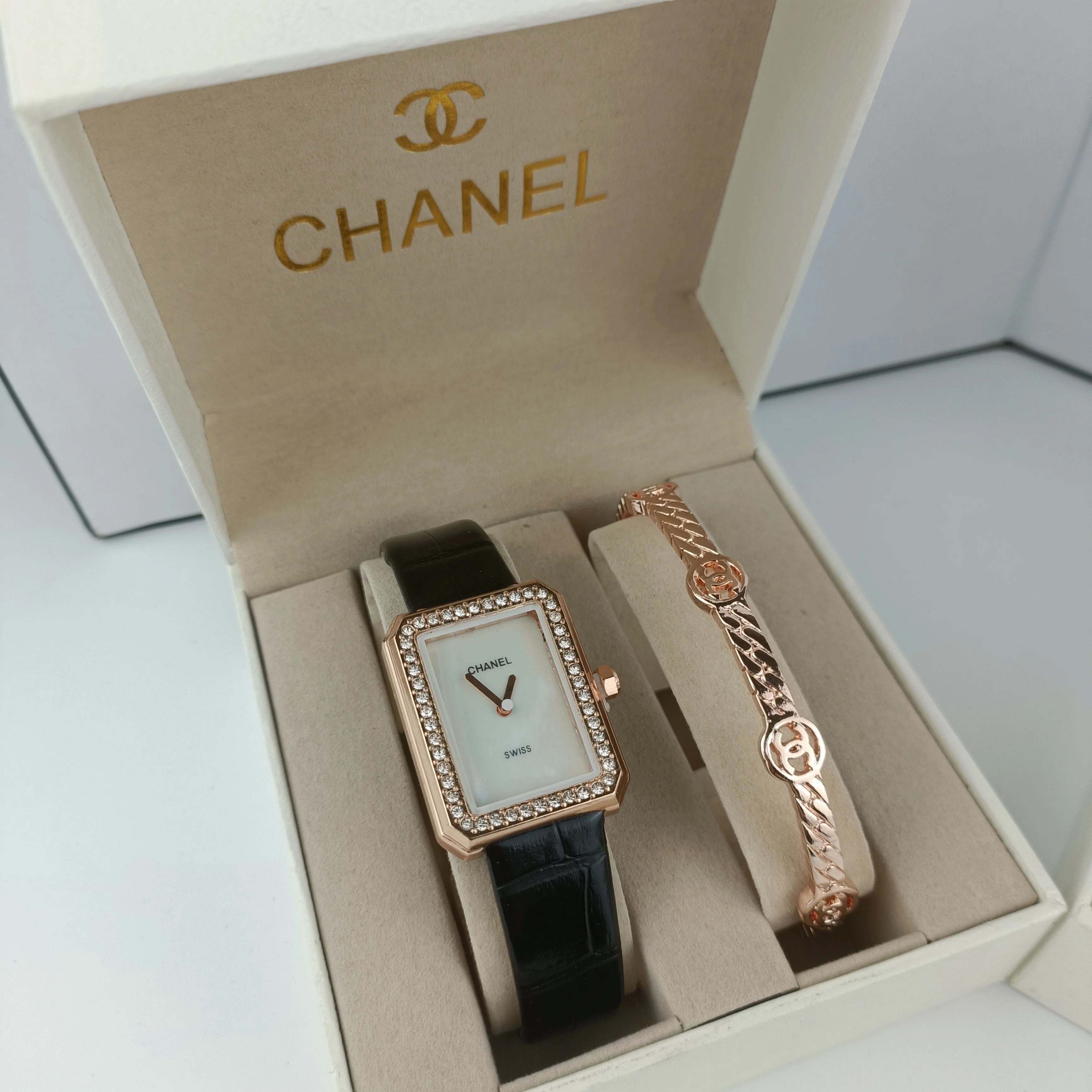 Женские часы Chanel модные ретро роскошные кварцевые