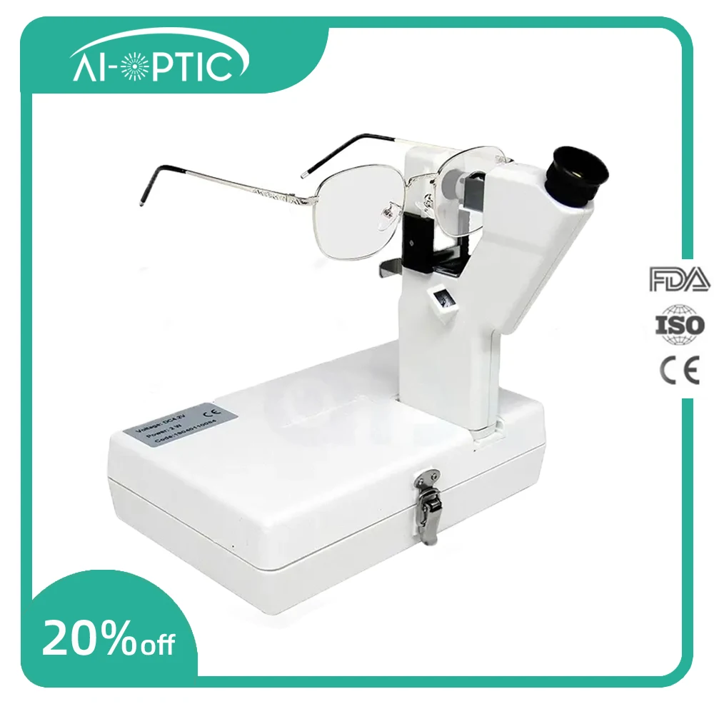 Ручной линзметр с внешним считыванием измеритель линз оптического оборудования