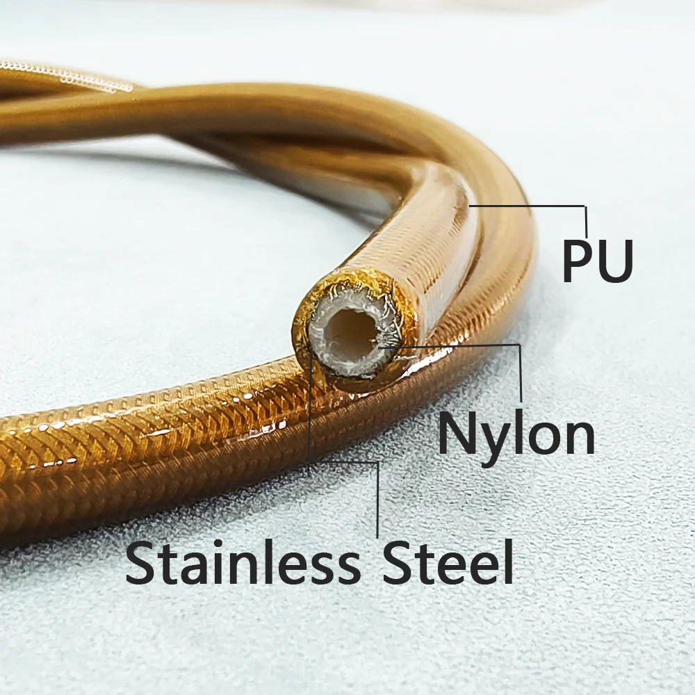 AN3 Мотоциклетный тормозной шланг 10 мм Гидравлическая трубка сцепления Главный