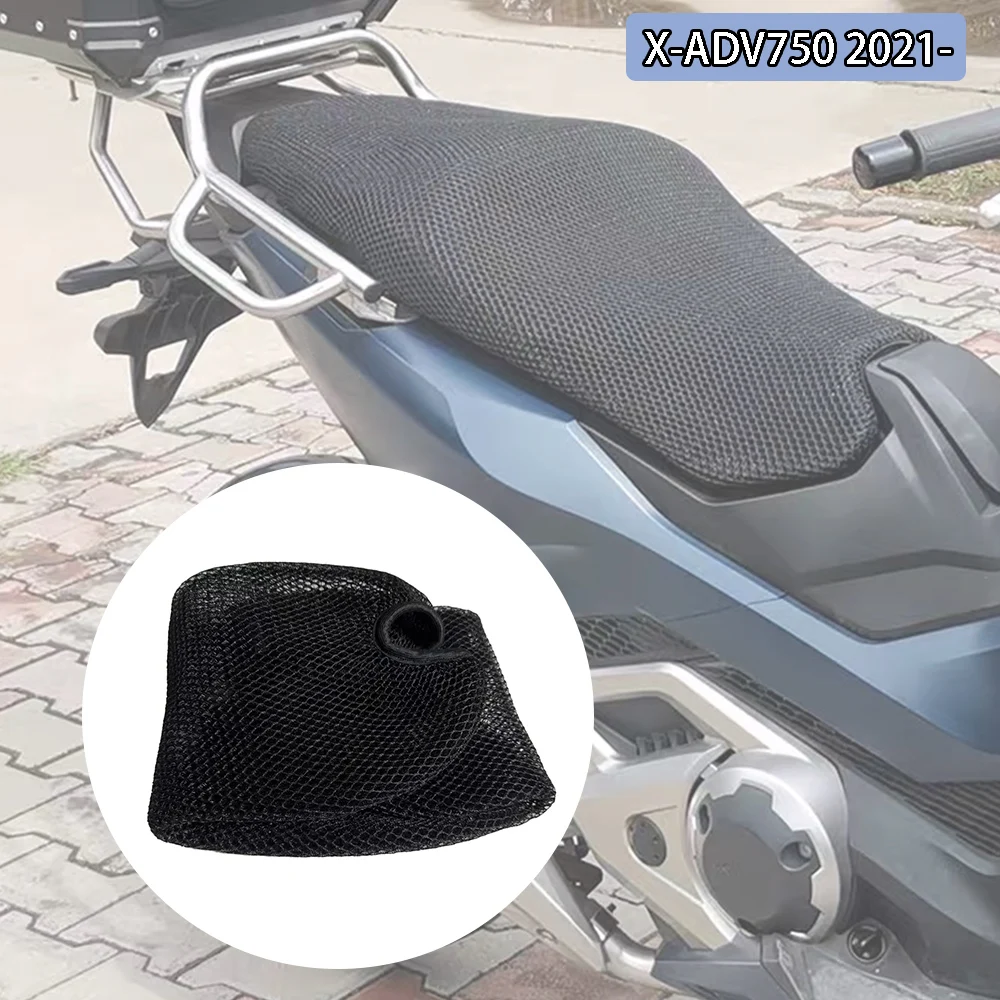 

Мотоциклетные аксессуары для 2017-2024 Honda X-ADV 750 X ADV XADV 750 XADV750, чехол на заднее сиденье, сетчатый 3d-протектор от солнца