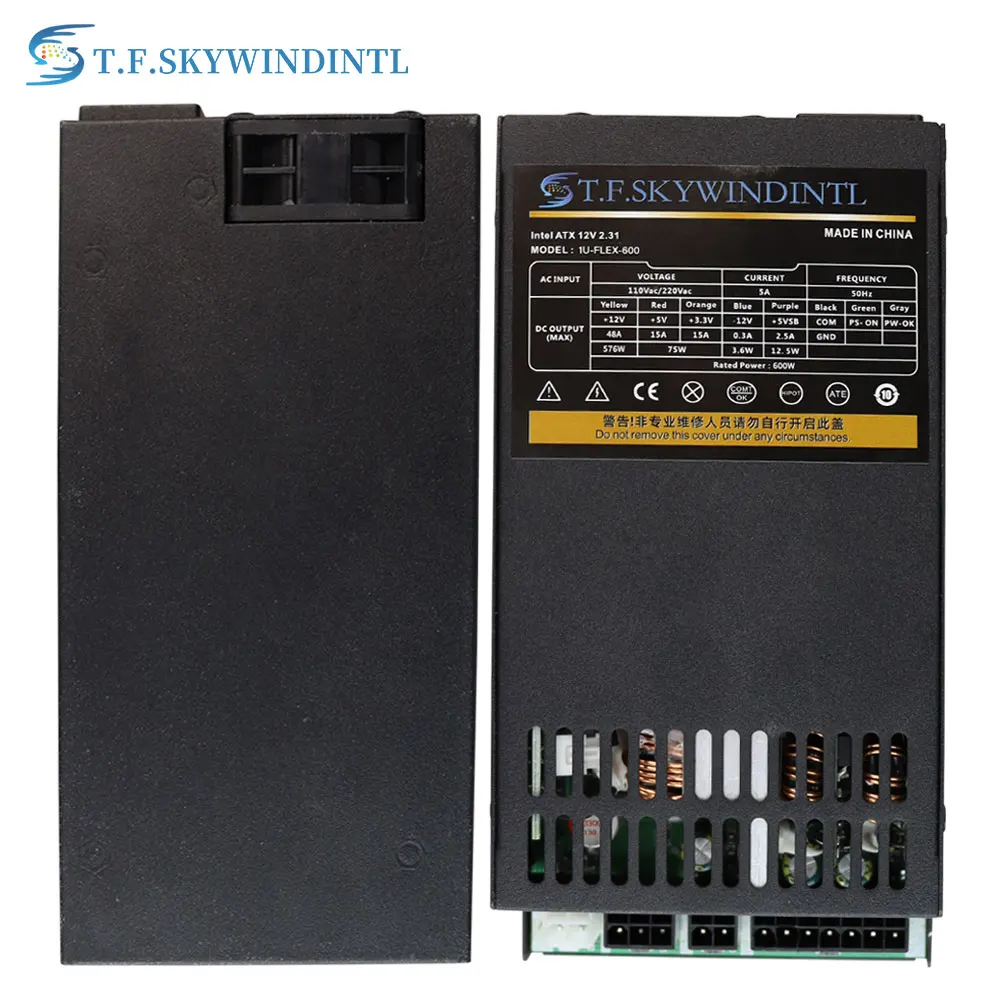 

T.F.SKYWINDINTL 600 Вт 1U гибкий источник питания ITX Nas PSU GPU Power MINI ATX поставщик компьютерных Pwer