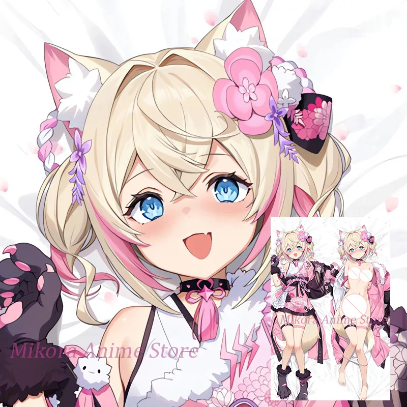 

Наволочка Mococo FUWAMOCO Vtuber двусторонняя полиэстер/хлопок