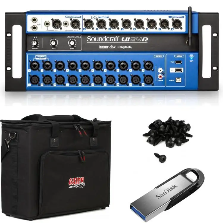 

100% лучшее качество, купите 2 получите 1 в подарок Soundcraft Ui24R