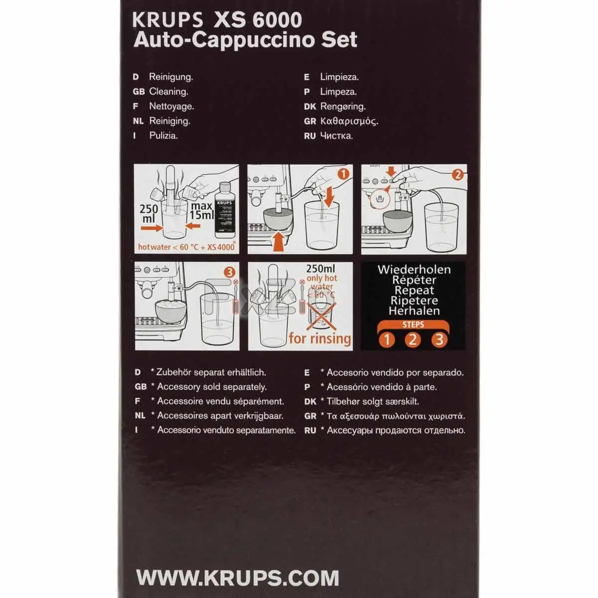 Krups XS6000 coffee machine cappuccino maker XS600010 Milk Frother for machines and makers EA6935FR/700 EA8010DE/70A EA8050A2/700 EA8050A2/70A