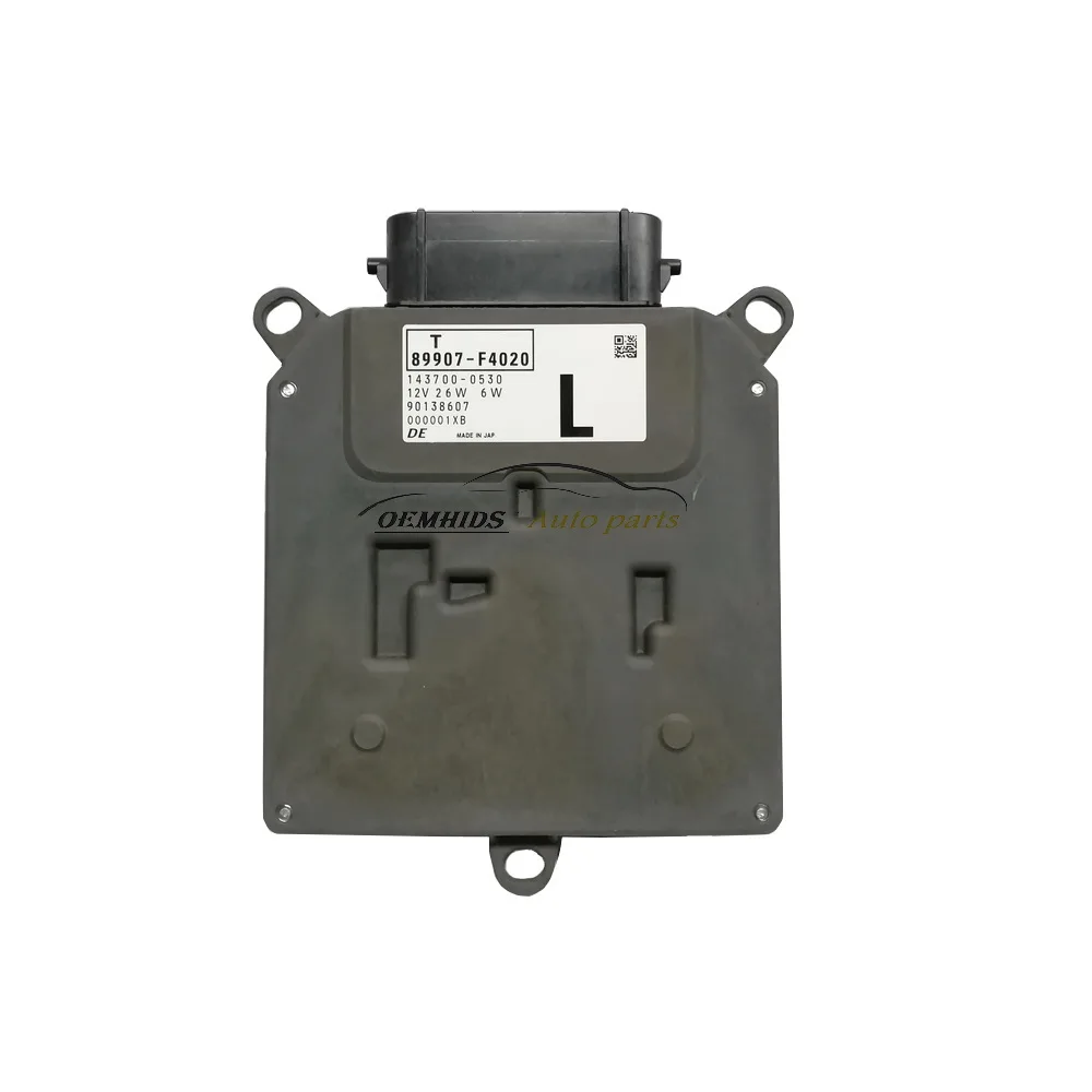 89907-F4020 левая Совершенно новая Оригинальная электронная сигарета, балласт для автомобильной фары Toyo-ta 143700-0530 OEM, модуль компьютерного драйвера