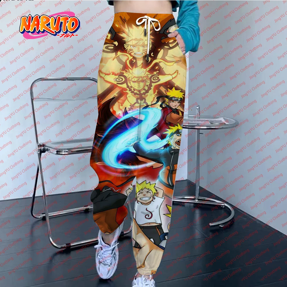 

Naruto Popular Anime Pants Men's Printed Trousers Loose Casual Jogging Pants Harajuku High Street Sweatpants Unisex
