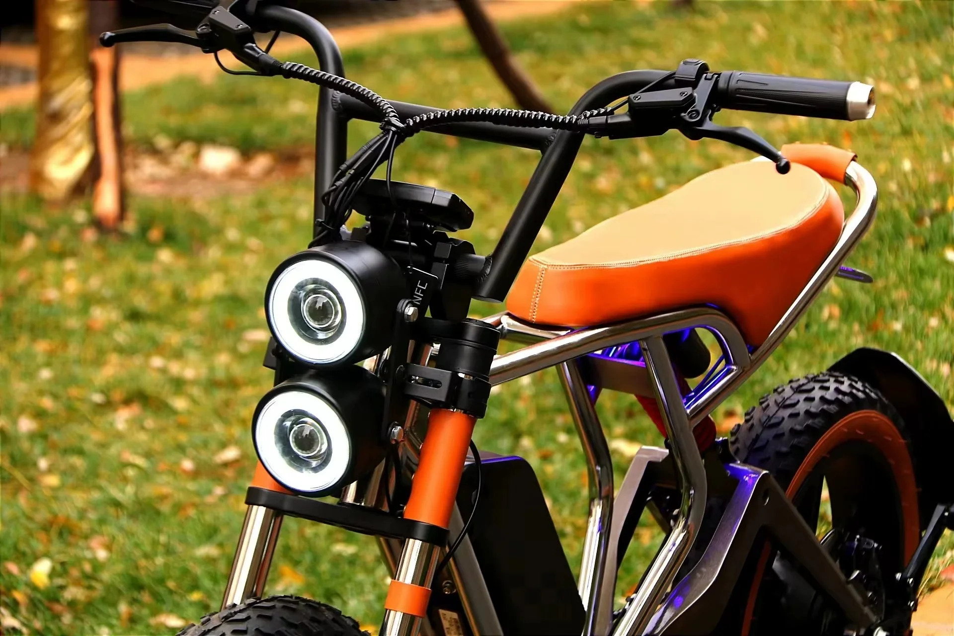 Фото 2025 Новый дизайн E Bike Fat 20*4 Urban Commute Ebike Cro-Moly Стальная рама Электрический горный велосипед класса 3, новая рама Ebike Commuter №2
