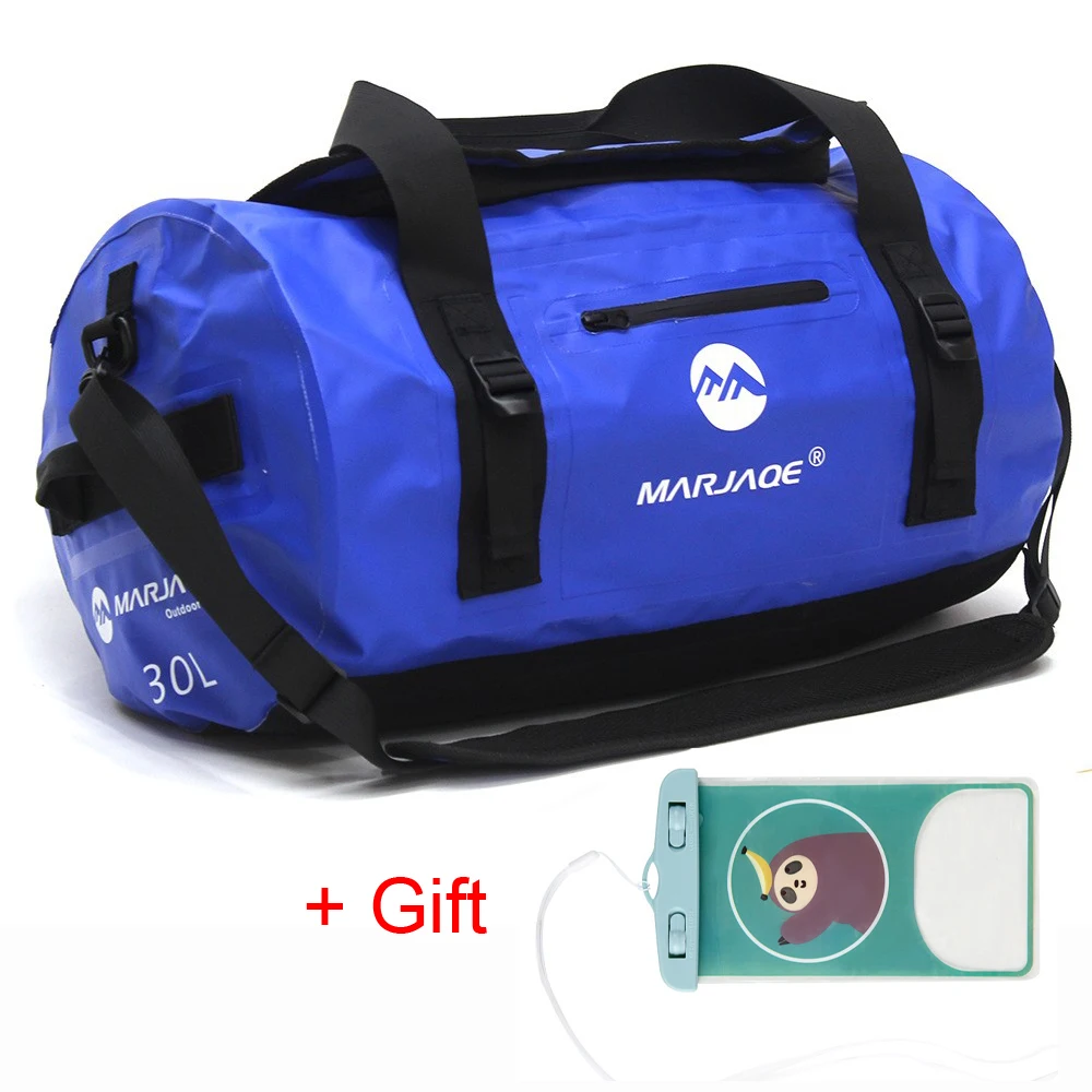 Waterproof Dry Bag 30L-90L Kayaking Bag Beach Rafting Duffel Tote Motorcycle Saddle Luggage Travel Storage Camping Swimming Pack