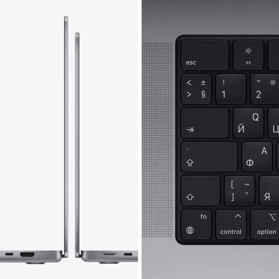 Ноутбук Apple MacBook Pro Z15H00075 серый космос |