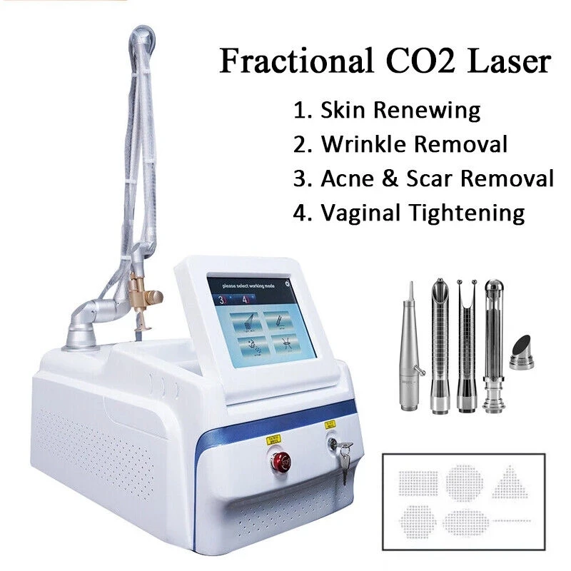 

CO2 Fractional Laser Machine Vaginal Tightening Skin Rejuvenation Tighten Acne Scars Stretch Marks Removal Equipment