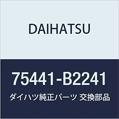 Оригинальные запчасти DAIHATSU Заводская табличка на задней двери №1 Tanto Exe Номер