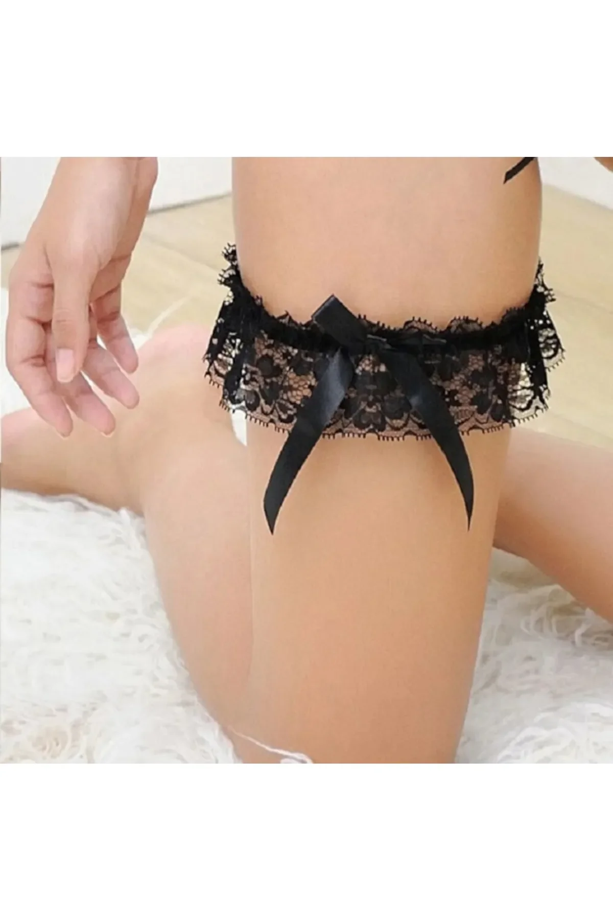 

3 Pcs Women Lace Arm Leg Body Accessory, Set,sexy lace, Sexy Lingerie
