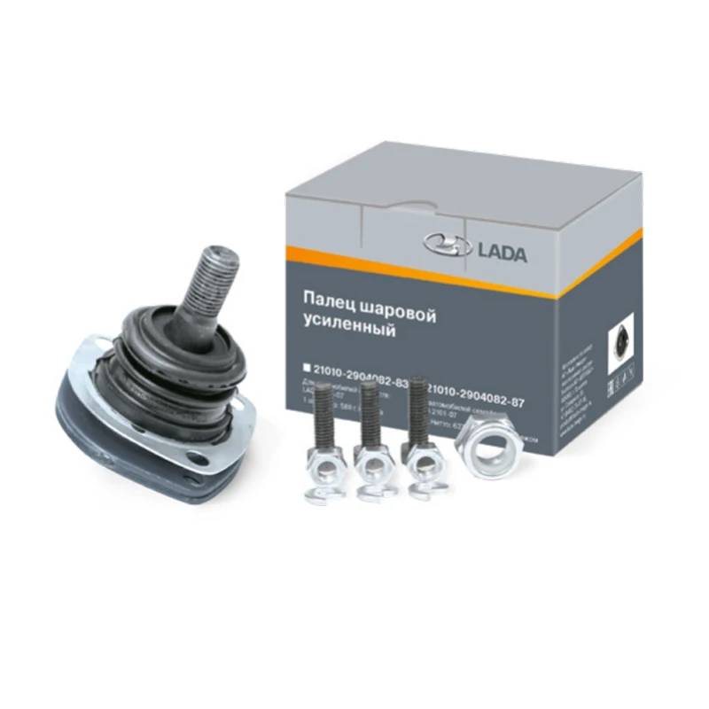 Шаровая опора верхняя усиленная с чехлом и крепежом LADA заводская для ВАЗ 2101-2107 (Классика), Лада Нива 4х4