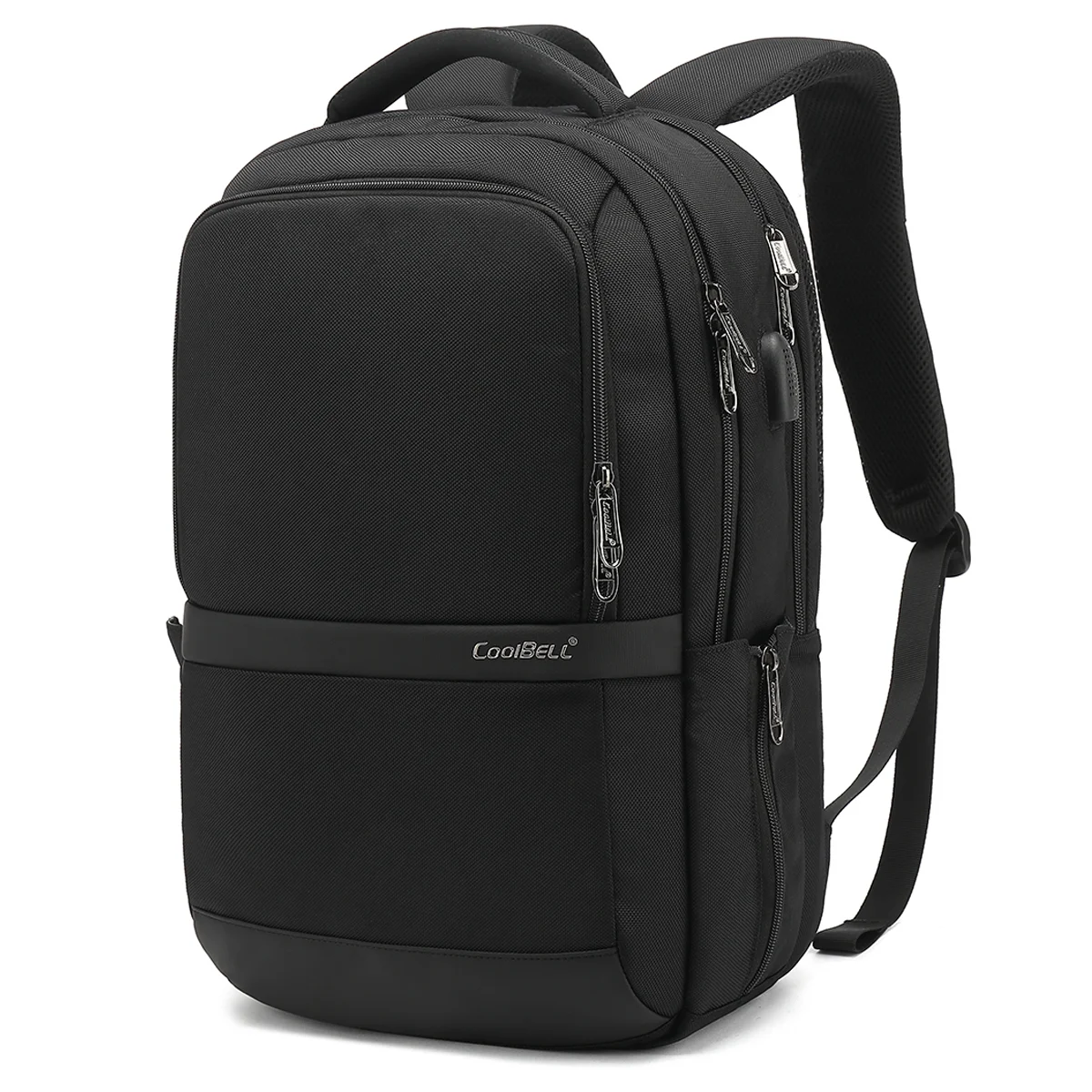 

CoolBELL 15.6 Inches Large Capacity Laptop Backpack Multi-Compartment Water Resistant Backpack With USB Port For Men Work School