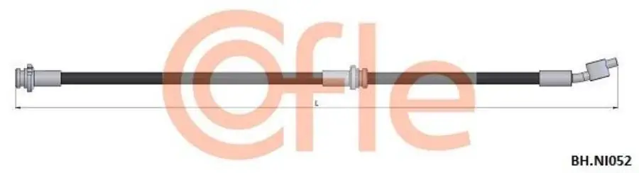 COFLE 92.BH.NI052 Шланг тормозной