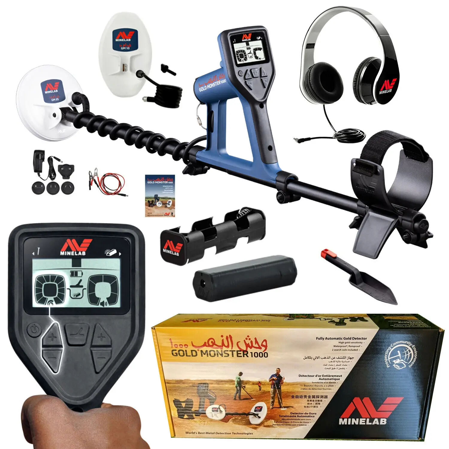 

Summer Discount Sales Minelabs Gold Monster 1000 Gold Detector