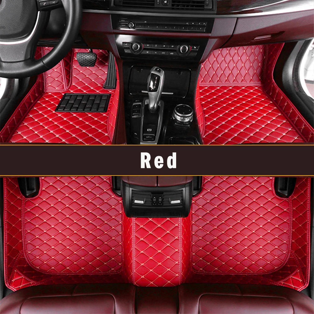 

Custom Car Floor Mats For Chevrolet Malibu 2008-2015 coupe Leather Waterproof Accessories Foot Cover Auto Carpets Floor Liners