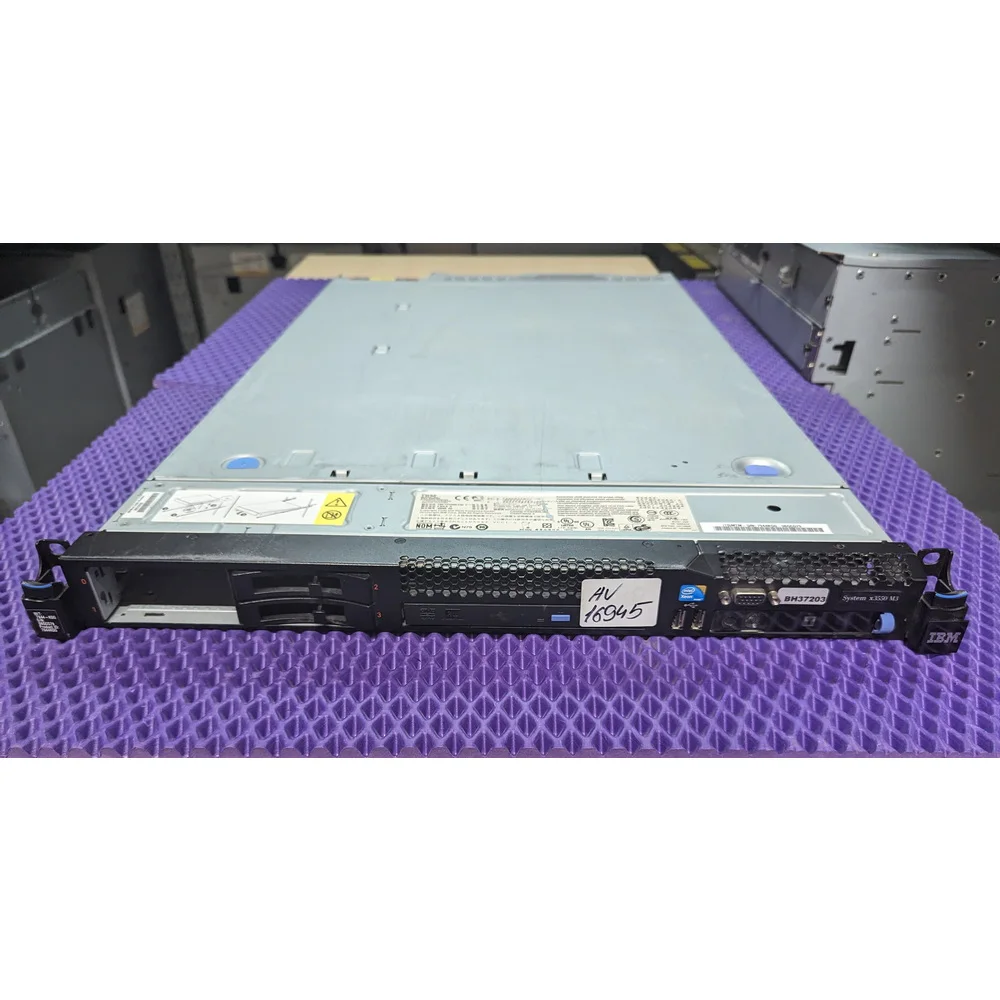 Сервер IBM X3550 M3 TYPE 7944KGG, MAIN 69Y5082, E5645, non DDR, cooler 5X 43V6929, non RAID, PSU 2X 7001484-J000, 39Y7224