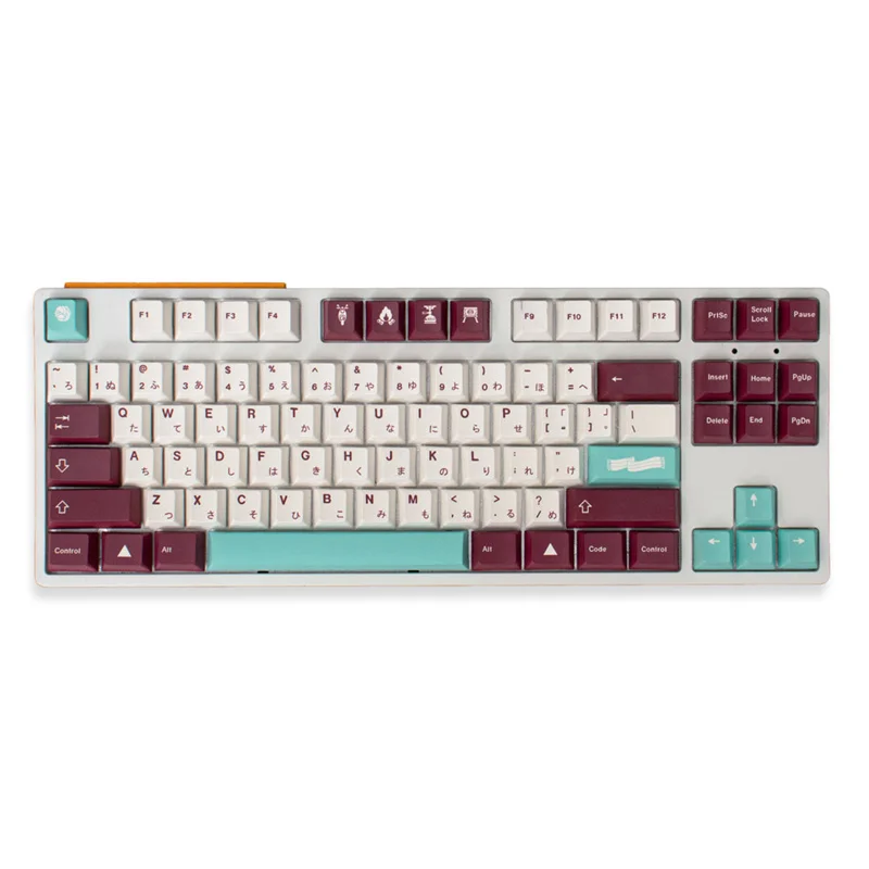 

GMK Yuru Keycaps Cherry Profile PBT Dye Sub Mechanical Keyboard Keycap136 Keys For MX Switch With 2U Shift 6.25U Space Bar