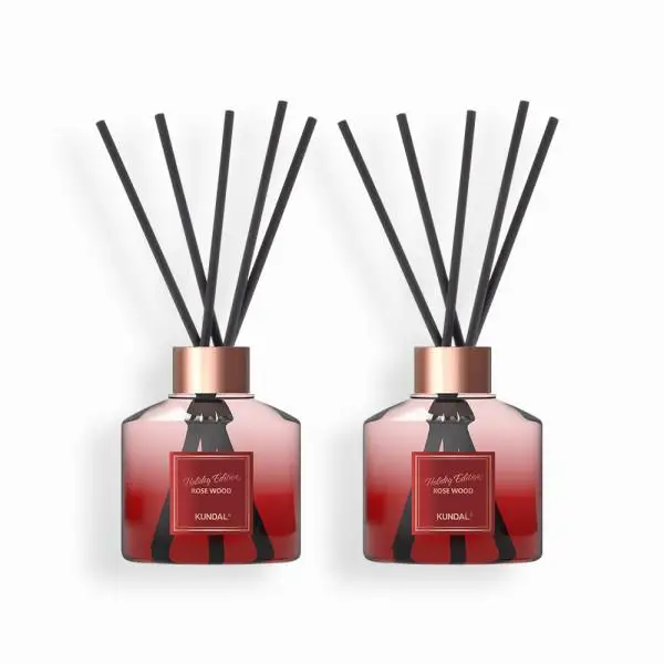 Kundal Парфюмерный диффузор Holiday Edition набор из 2 предметов Розовое дерево 200 мл