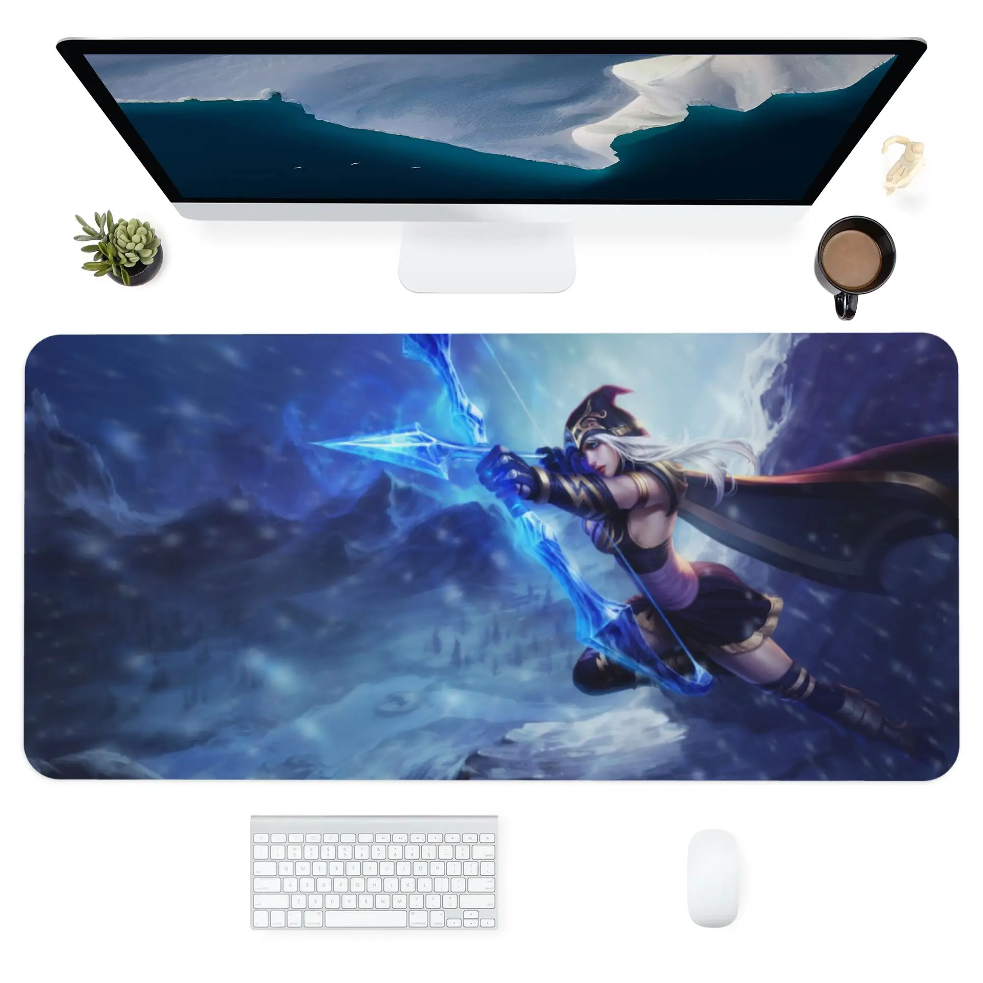 

Extended Deskmat Large Mouse Pad Mousepad Mat Gaming Desk Pad Gamer Mause Carpet Computer Accessories Mats Mous Tabl Rug Archer