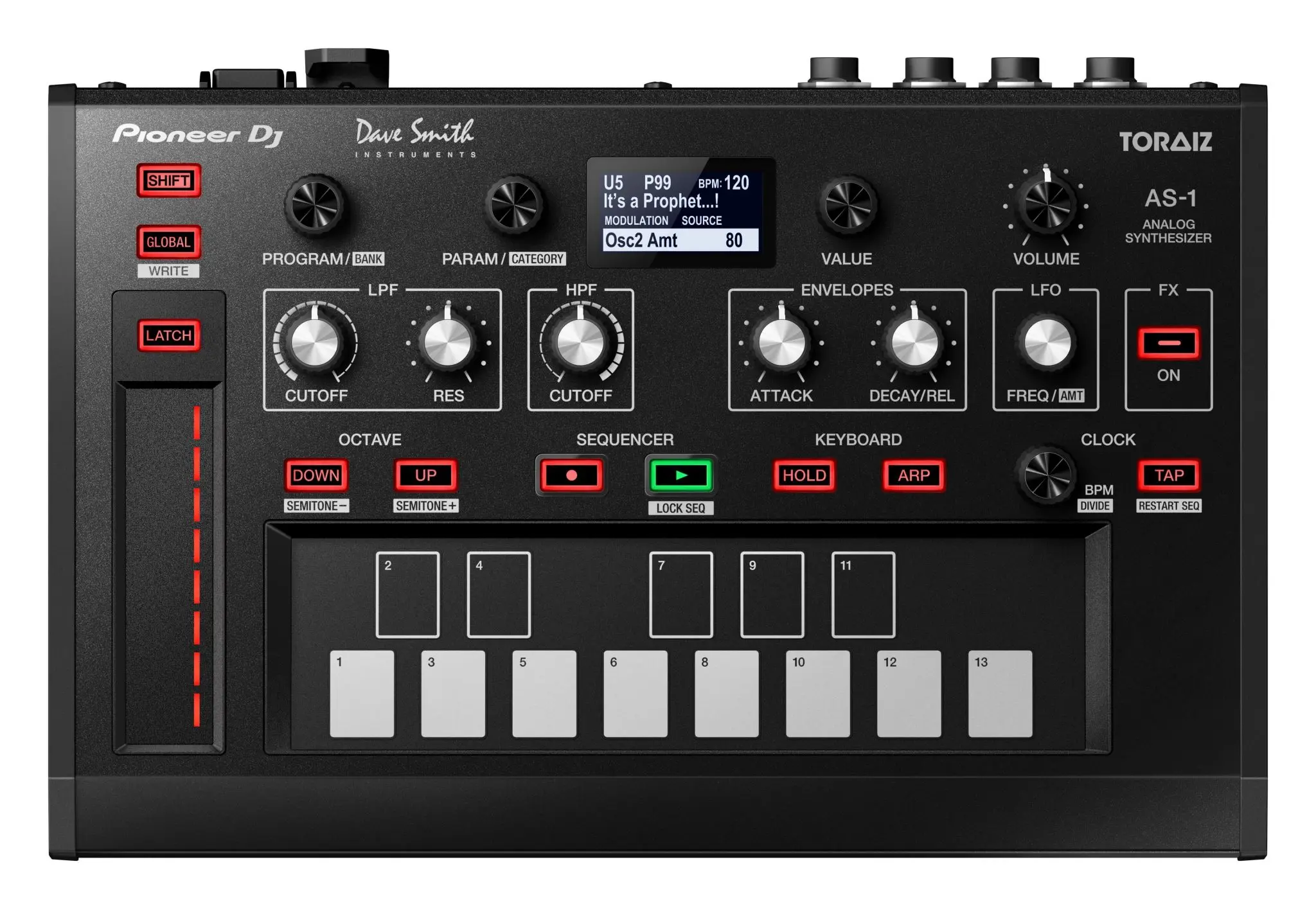 

100% OFFICIAL Pioneer DJ Toraiz AS-1 Monophonic Analog Synthesizer