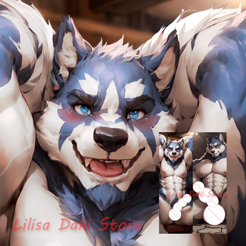 Наволочка для подушки Dakimakura Volga с двусторонним принтом наволочка в подарок