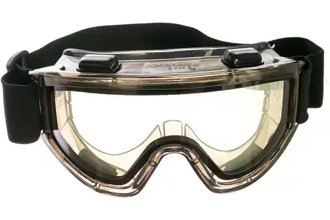 Двойные закрытые очки Ампаро Премиум прозрачные линзы с AF-AS покрытием 2132 (222451)