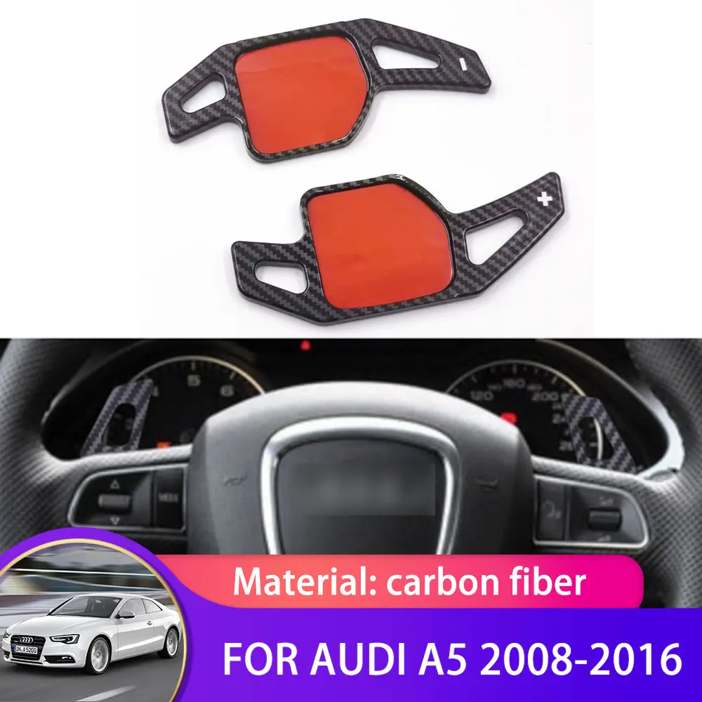 

Steering Wheel Paddle Shift DSG Direct Shifter Gear For Audi A5 8T 2008 2009 2010 2011 2012 2013 2014 2015 2016 Paddle Shifter
