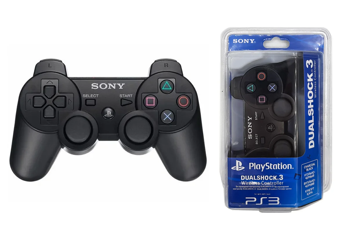Беспроводной bluetooth джойстик Dualshock PS3 геймпад Playstation 3 контроллер для игровой