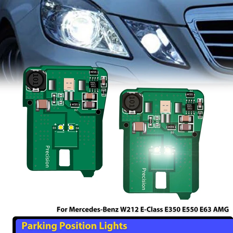 

Mercedes-Benz W212 E-Class AMG C207 A207 W207 Светодиодные Дневные Ходовые Огни 6000K HID Белый Индикатор Парковочного Положе...