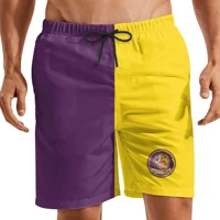 israel hapoel holon bc mens shorts swim trunk beach pant quick dry shorts drawstring elastic waist with pockets