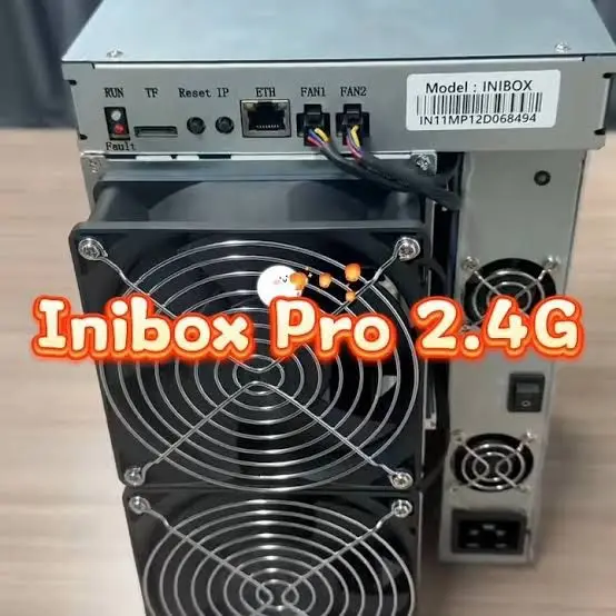 HD. Новый профессиональный криптомайнер INIBOX PRO 2.4G 1280W от компании Branded Brand New с оригинальным блоком питания в комплекте (art.: 3920dbd097bcf) - 3920dbd097bcf
