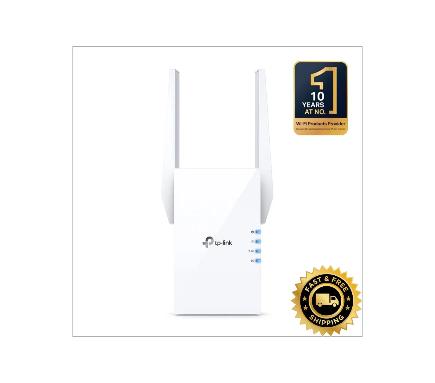 

TP-Link AX1800 WiFi 6 Extender RE605X Internet Booster Dual Band Repeater up to 1.8Gbps Covers up to 1500 sq.ft and 30 Devices