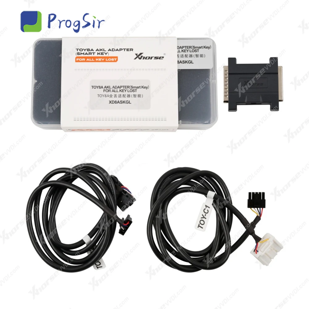 

Смарт-адаптер Xhorse VVDI XDBASK для Toyota 8A, подходит для любых работ с ключами