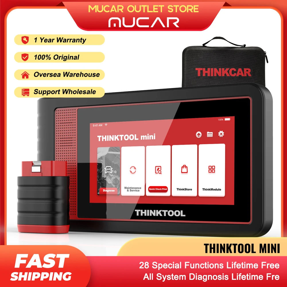 Мини-сканер Thinktool Obd2 диагностический инструмент для всех автомобилей с 28