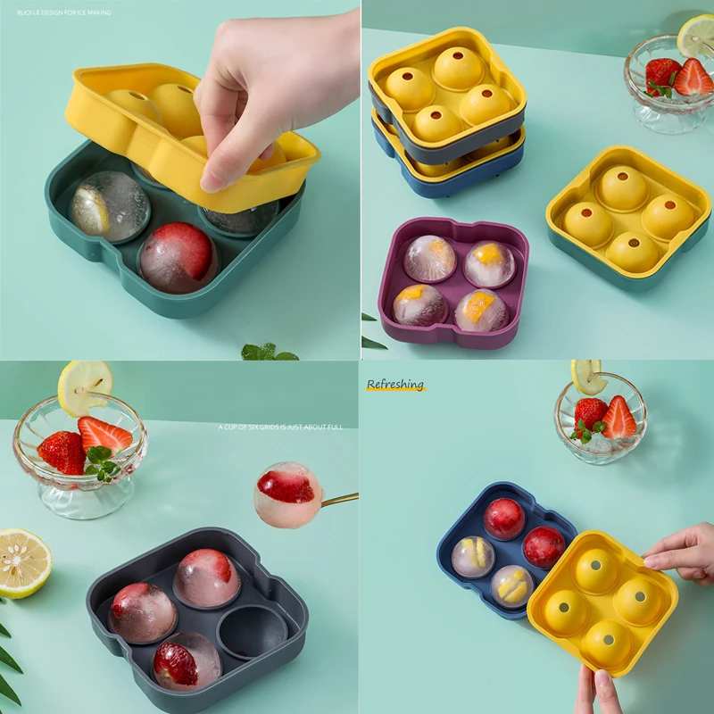 Форма для изготовления 3D розовых кубиков льда форма торта поддон инструмент