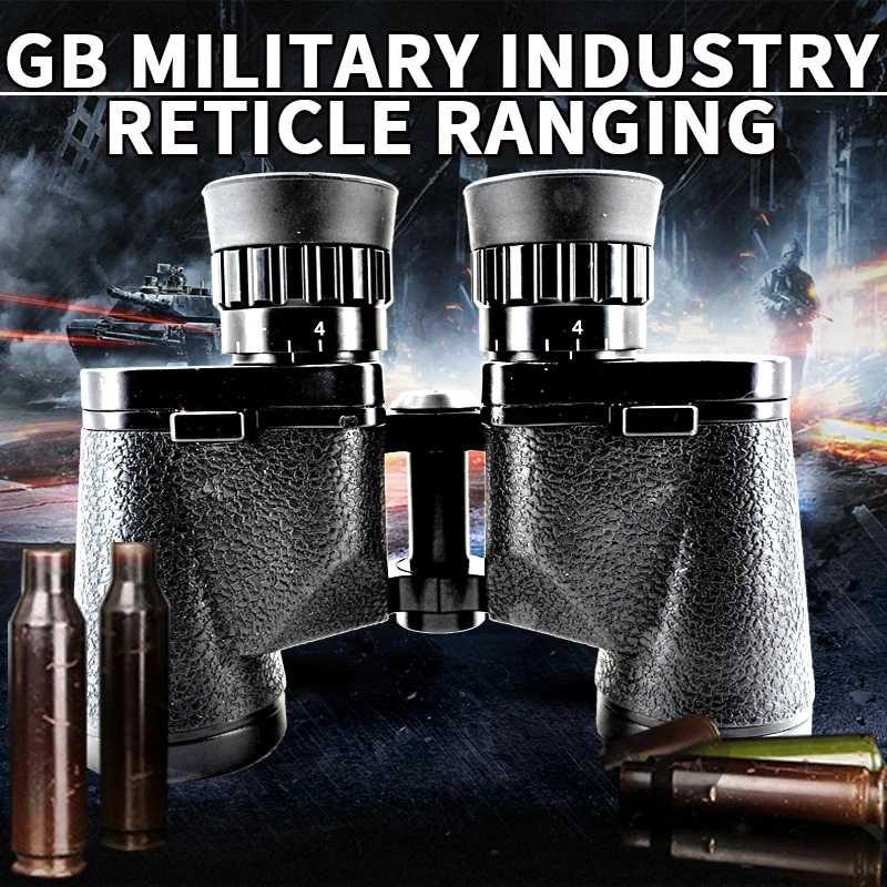 

GB Military 62-8x30 Telescope High-Power HD Waterproof Belt Compass Ranging Binocular Focusing Military Telescope