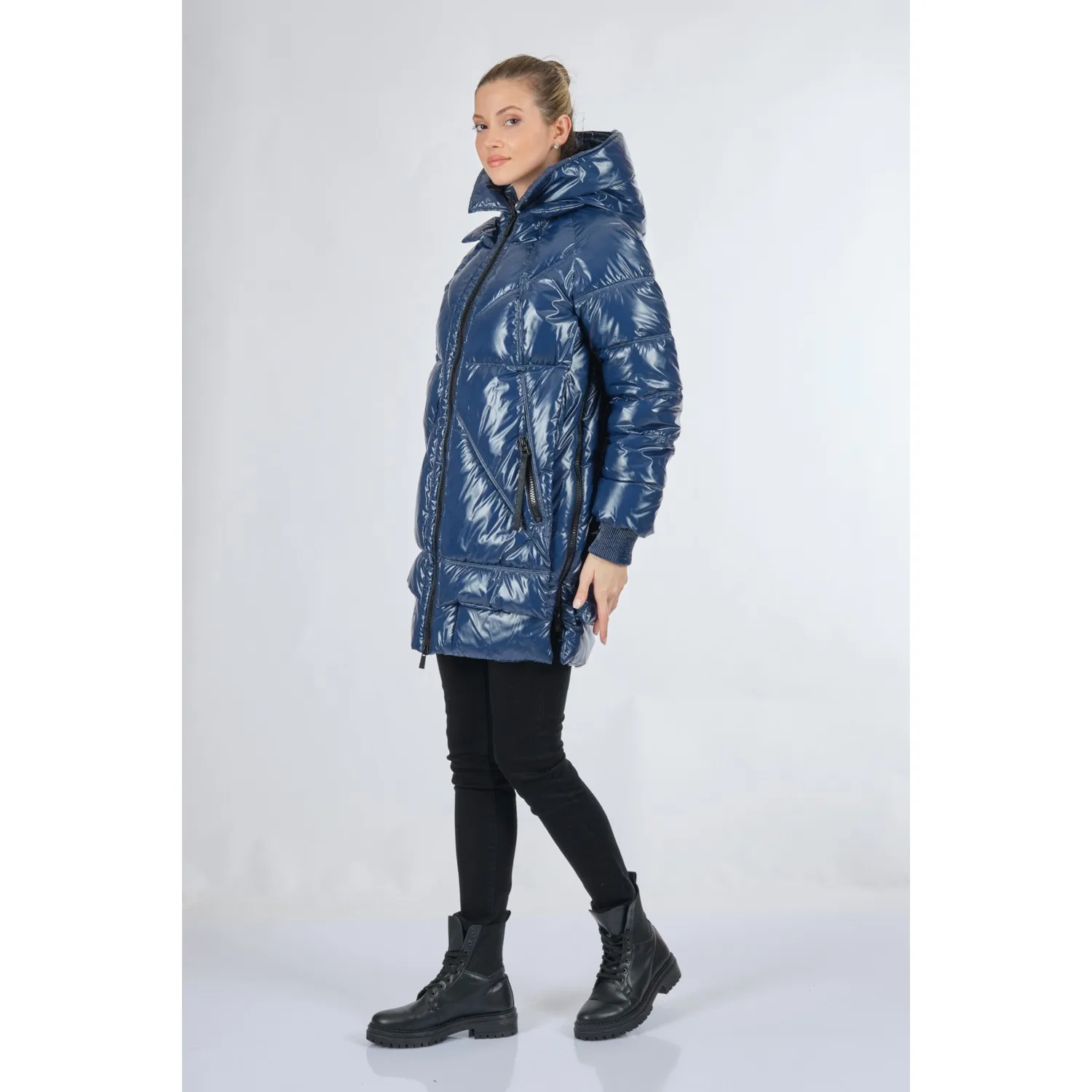 Рисунок 3 - Bsb Темно-синее женское пальто