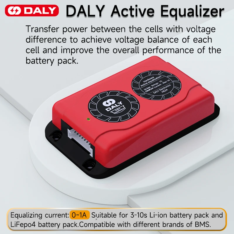 Умный активный эквалайзер Daly lifepo4 bms battery, эквалайзер 4S12S 8S16S 20S 24SBMS, аксессуары для активного баланса 1A 12V24V36V48V60V72V