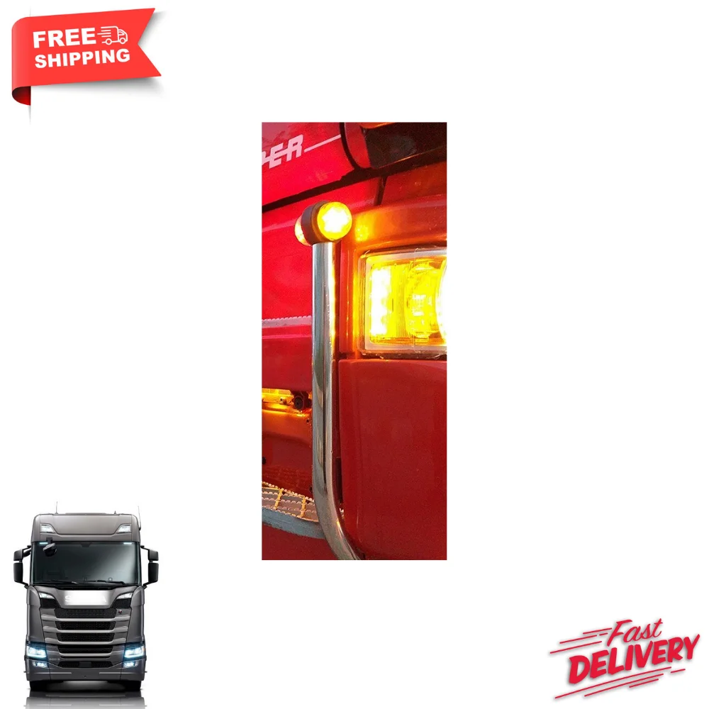 

Scania 1998 - 2004 L Cabin Flagstick Chrome